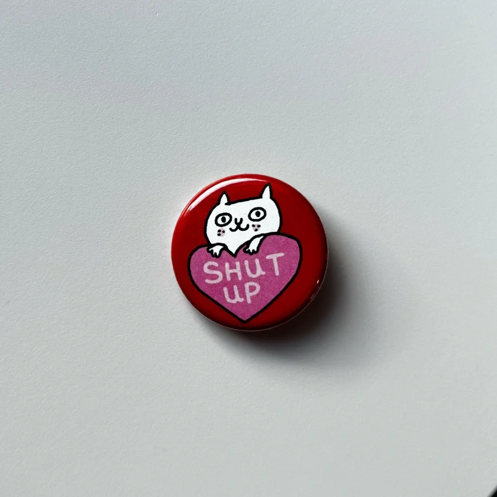 Red Cat Pin - Picture 1 of 3
